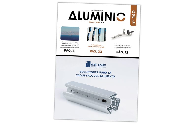 Portada Revista ALUMINIO número 140