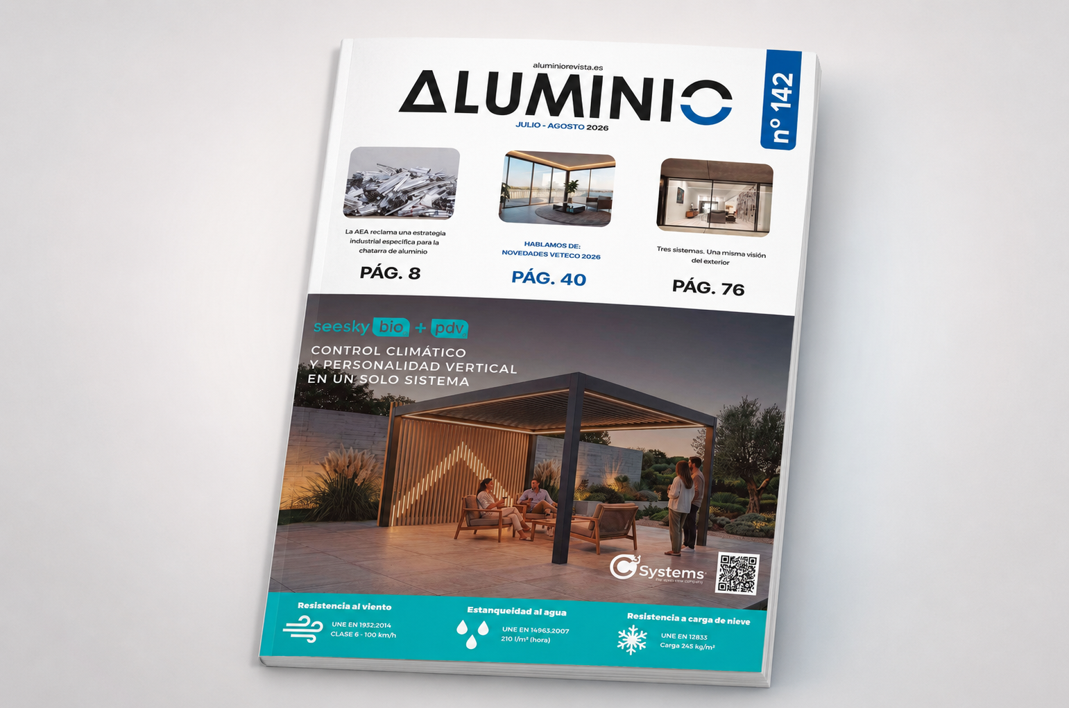 Portada Revista ALUMINIO número 142